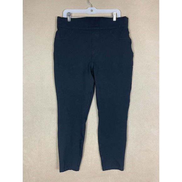 Spanx Pants Adult Extra Large Black The Perfect Pant Ankle Skinny Womens - Picture 1 of 13